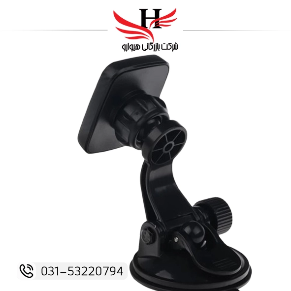 هولدر پایهدار مغناطیسی DENMEN DM-DH10 با مگنت قوی و طراحی پایدار، مناسب نگهداری ایمن گوشی موبایل روی میز و داخل خودرو | پخش و فروش عمده هولدر دنمن توسط هیوارو، نمایندگی شهرضا، اصفهان و تهران